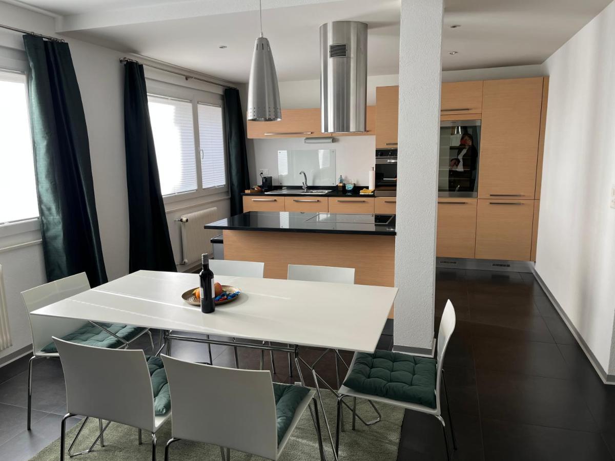 Appartement Tourbillon Centre-Ville Sion Bagian luar foto