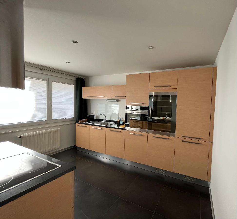 Appartement Tourbillon Centre-Ville Sion Bagian luar foto